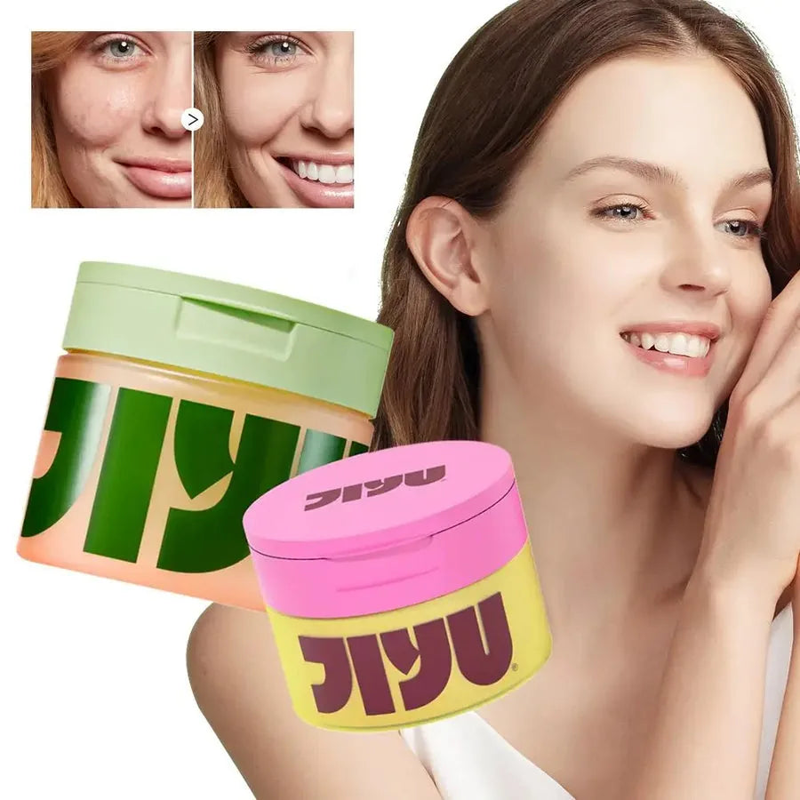 Jiyu Centella Asiatica - Creme Facial Reparador e Clareador de Manchas + Discos de Algodão, Hidratação Intensa e Pele… - foto 3