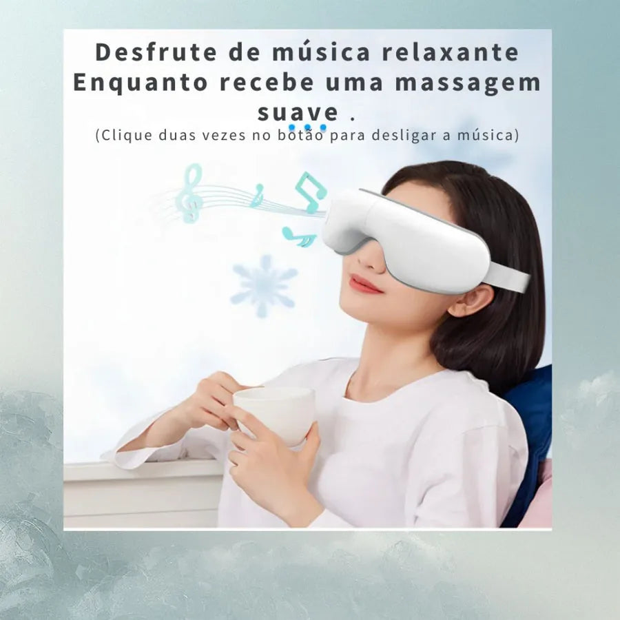 Massageador Ocular Wavve com Aquecimento, Compressão de Ar e Bluetooth - foto 4