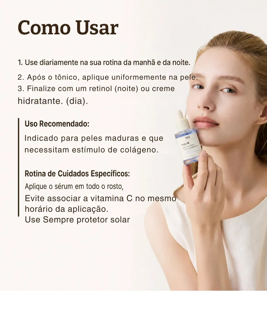 Sérum Facial Dr Reju All PD2 PDRN com Peptídeos de Cobre 30ml, Essência em Cápsulas Azuis Micro, Hidratação Profunda… - foto 4
