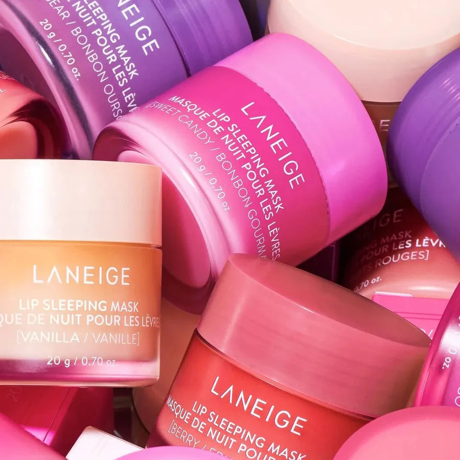 LANEIGE Lip Sleeping Mask com Manteigas de Karité e Murumuru para Hidratação e Maciez - 20 g - foto 4