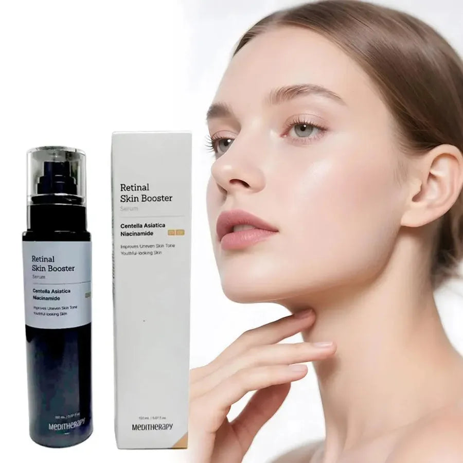 MEDITHERAPY Retinal Skin Booster Serum 150ml - Sérum Facial e Corporal para Linhas Finas, Firmeza e Clareamento - foto 4