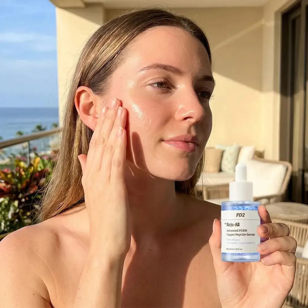 Sérum Facial Dr Reju All PD2 PDRN com Peptídeos de Cobre 30ml, Essência em Cápsulas Azuis Micro, Hidratação Profunda… - foto 5