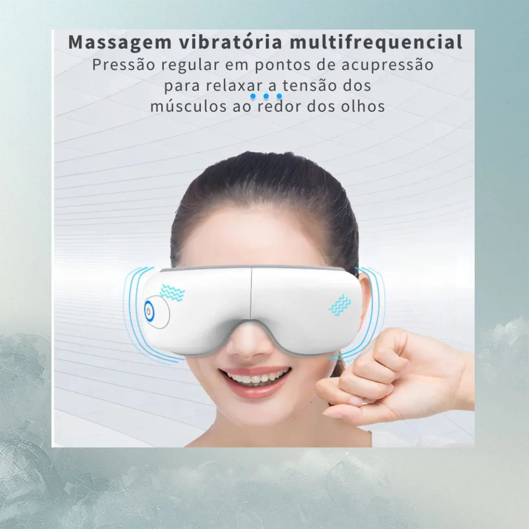 Massageador Ocular Wavve com Aquecimento, Compressão de Ar e Bluetooth - foto 5