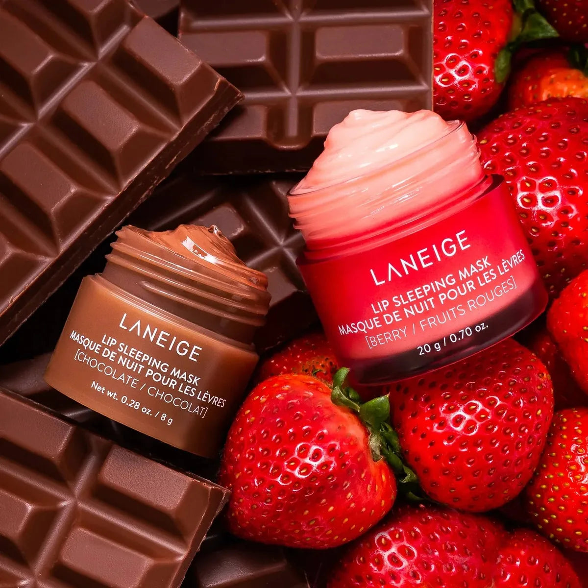 LANEIGE Lip Sleeping Mask com Manteigas de Karité e Murumuru para Hidratação e Maciez - 20 g - foto 5