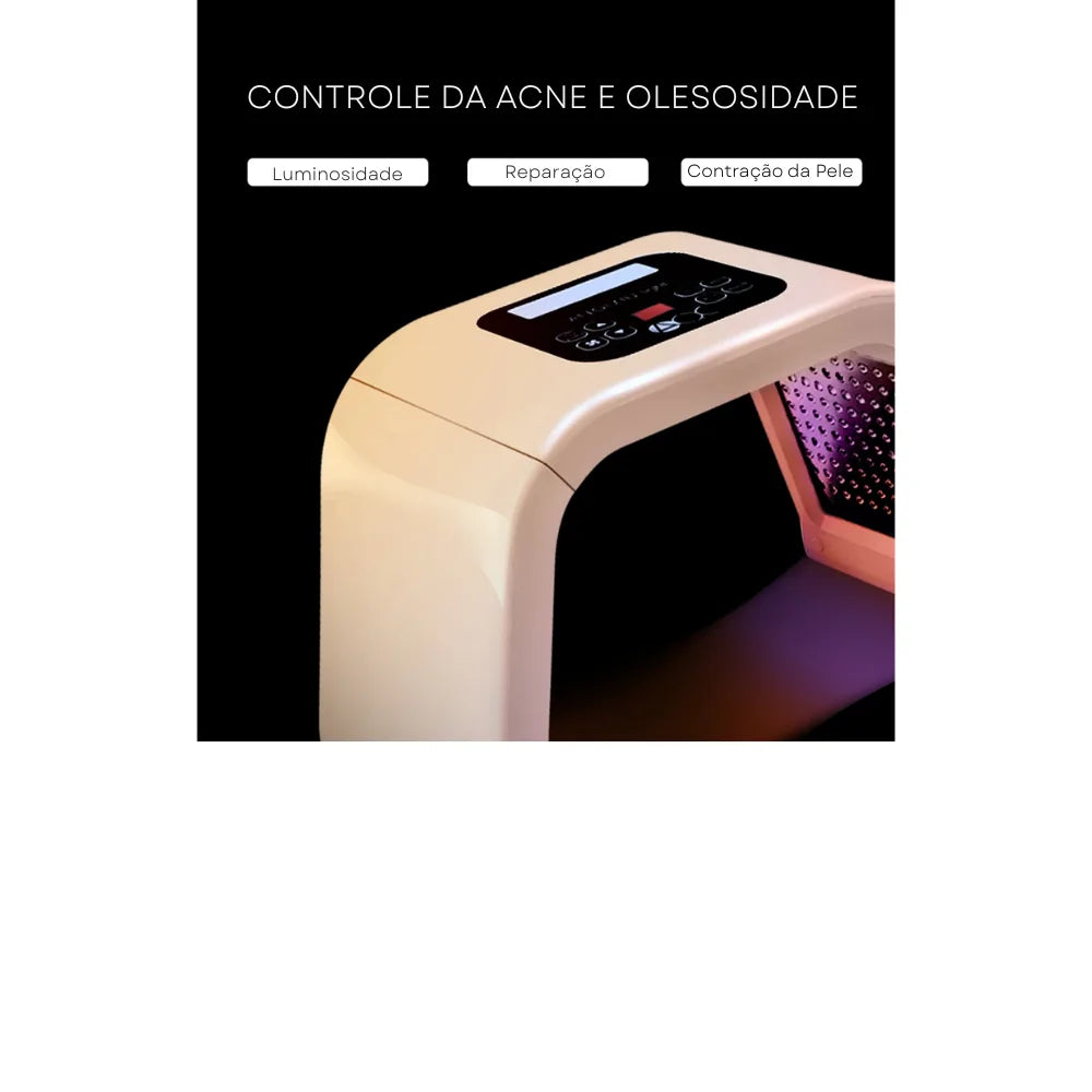 MONAI Aparelho Facial com LED Multicolor, Nano Spray, Radiofrequência e Ultrassom para Firmeza, Hidratação e… - foto 5