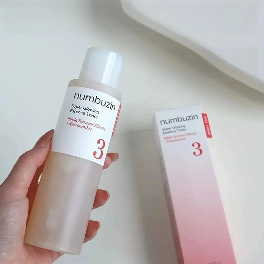 Numbuzin No.3 Super Glowing Essence Toner - Tônico de Essência Fermentada para Brilho e Textura Uniforme ✨ - foto 5