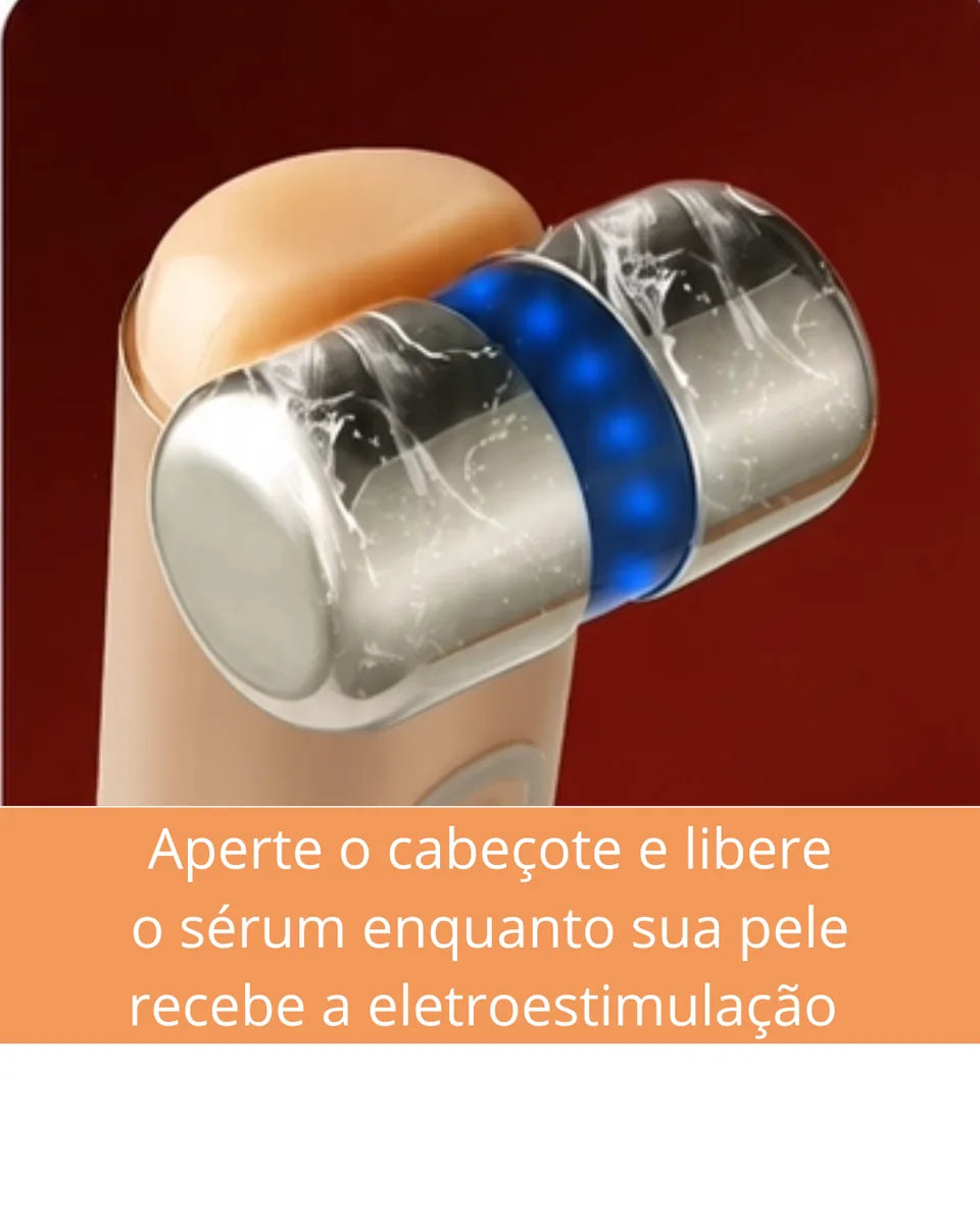 Lumini Massageador Facial Elétrico, Dispositivo de Beleza com Microcorrente e Estimulo a Absorção de Serum para… - foto 5