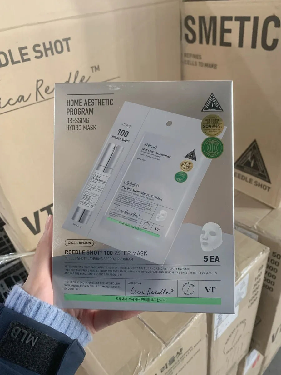 Sérum VT Cica Reedle Shot 100 Microneedling com Exossomos Pele de Vidro Coreana - foto 5