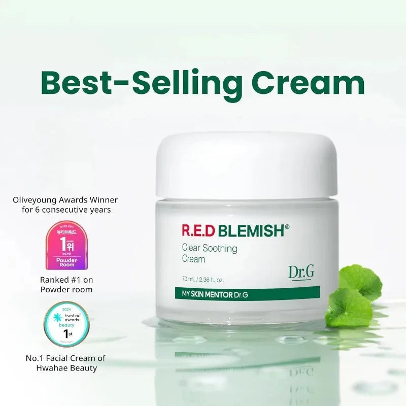 Dr G Red Blemish Hidratante Facial Calmante para Peles Sensíveis, Acneicas e Irritadas - foto 5