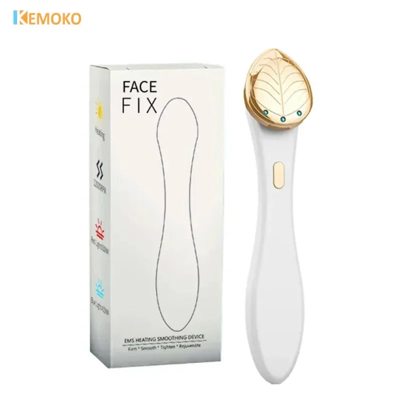 Aparelho Facial KEMOKO com EMS, Luz LED, Vibração e Aquecimento para Firmeza, Luminosidade e Contorno Facial - foto 6