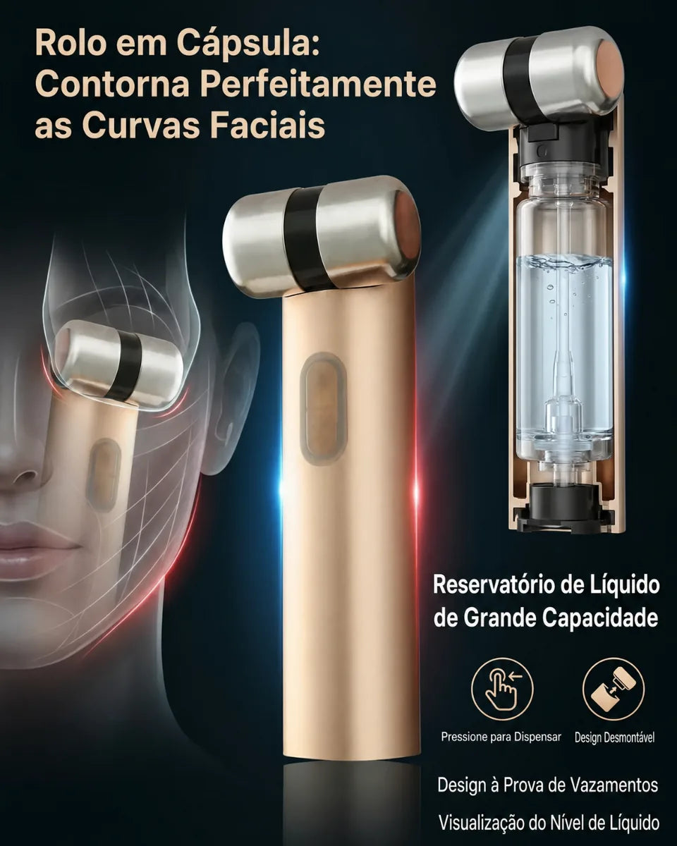 Lumini Massageador Facial Elétrico, Dispositivo de Beleza com Microcorrente e Estimulo a Absorção de Serum para… - foto 10